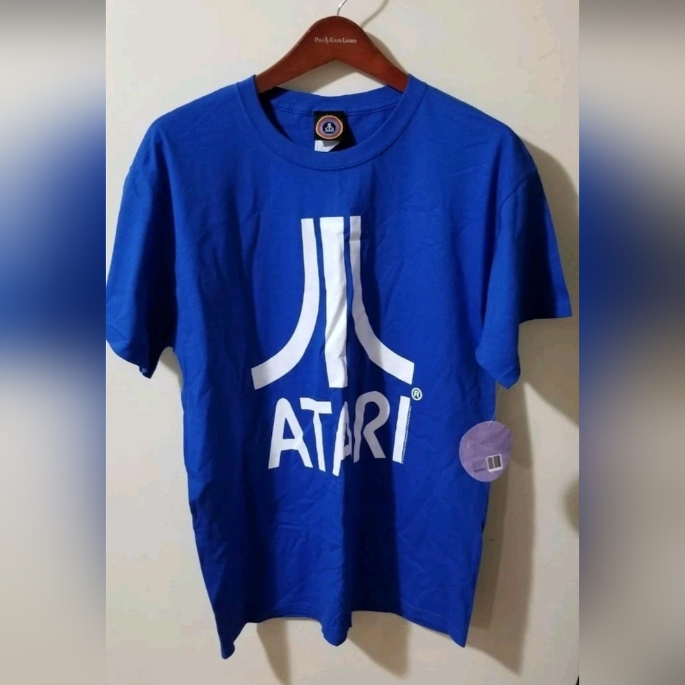 Atari Blue Graphic T-Shirt Vintage